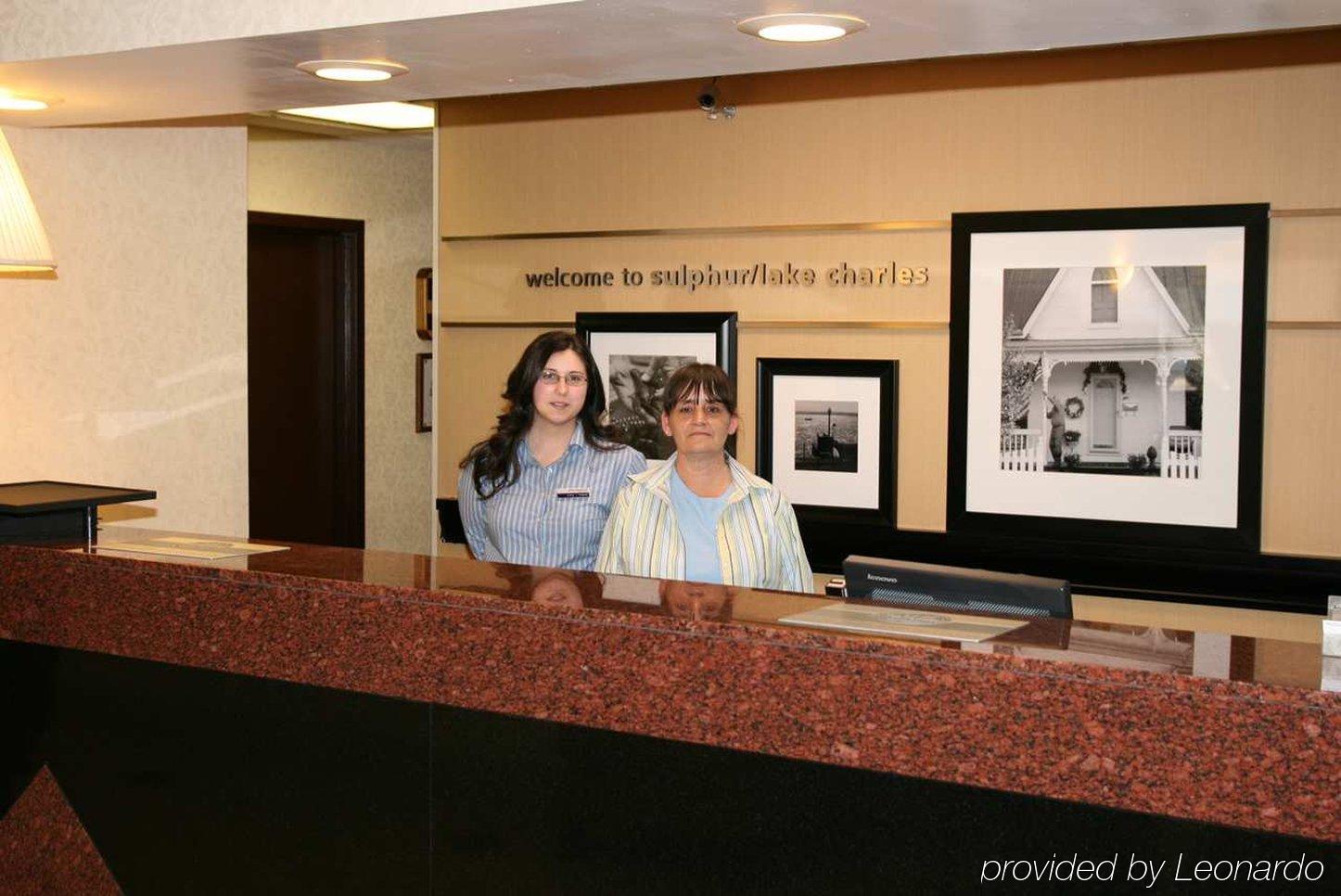 Hampton Inn Sulphur Lake Charles Интерьер фото