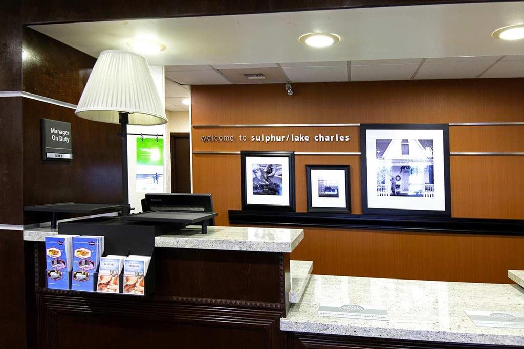 Hampton Inn Sulphur Lake Charles Интерьер фото